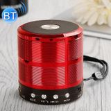 WS-887 Bluetooth Speaker with Lanyard  Support Hands-free Call & FM & U Disk & TF Card & AUX(Red)