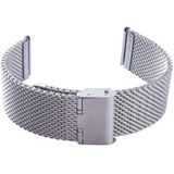 For Apple Watch 42mm Milanese Classic Buckle Stainless Steel Watchband Replacement  Only Used in Conjunction with Connectors ( S-AW-3293 )