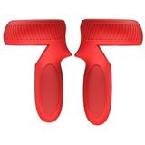 VR Handle Silicone Non-slip Drop Resistant Protective Cver For Oculus Quest 2(Red)