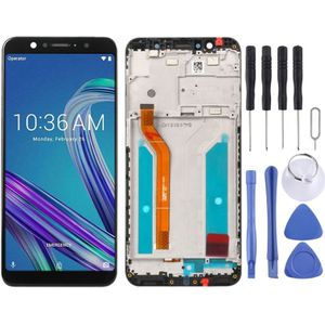 LCD Screen and Digitizer Full Assembly with Frame for Asus ZenFone Max Pro (M1) ZB601KL ZB602KL (Black)