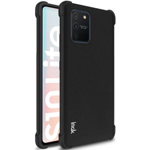 For Samsung Galaxy S10 Lite IMAK Full Coverage Shockproof TPU Protective Case(Frosted Black)