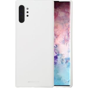 MERCURY GOOSPERY SF JELLY TPU Shockproof and Scratch Case for Galaxy Note 10+(White)