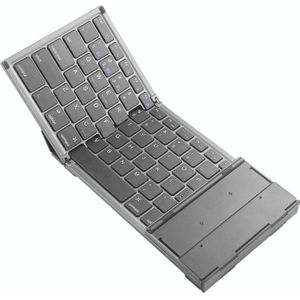 B066 Universal Mini Foldable Bluetooth Wireless Keyboard with Touchpad
