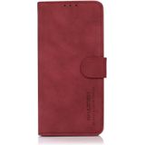 For Xiaomi Redmi 10C KHAZNEH Matte Texture Leather Phone Case(Red)