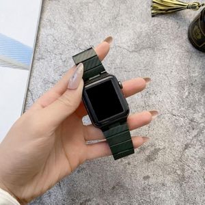 Koolstofvezel textuur horlogeband voor Apple Watch Series 7 41 mm / 6 & SE & 5 & 4 40mm / 3 & 2 & 1 38 mm