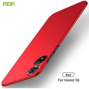 For Honor 50 MOFI Frosted PC Ultra-thin Hard Case(Red)