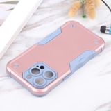 Non-slip Shockproof Armor Phone Case For iPhone 14 Pro(Rose Gold)
