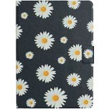 For iPad Mini 2019 Flower Pattern Horizontal Flip Leather Case with Card Slots & Holder(Small Daisies)