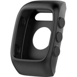 For POLAR M430 Silicone Watch Case(Black)