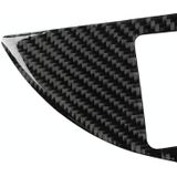 Car Carbon Fiber Water Cup Holder Panel Decorative Sticker for Lexus RX300 / 270 / 200T / 450h 2016-2019  Left Drive