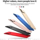 For Xiaomi RedMi Note8T MOFI Frosted PC Ultra-thin Hard Case(Blue)