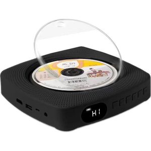 Kecag KC-609 Wall Mounted Home DVD Player Bluetooth CD Player  Specification:CD Version +(Black)