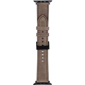 Litchi-textuur lederen horlogeband voor Apple Watch Series 7 41 mm / 6 & SE & 5 & 4 40 mm / 3 & 2 & 1 38 mm