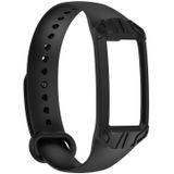 Voor Amazon Halo View Silicone Integrated Watch Band (Black)