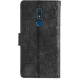 Voor Nokia C3 Skin Feel Crocodile Texture Magnetic Sluiting PU lederen telefoonhoes