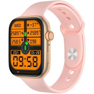 I7 Pro 1.75 Inch Kleurenscherm Smart Watch  IP67 Waterdicht  Ondersteuning Bluetooth Call / Heart Rate Monitoring / Bloeddruk Monitoring / Bloed Oxygen Monitoring / Slaapmonitoring (Roze)