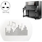 INVITOP Mini Draagbare piano muziek instrument vochtbestendige Ontvochtiger garderobe keuken schoen kast automatische vocht Absorber  UK plug (wit)