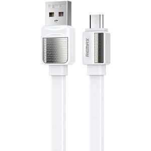Remax RC-154m 2.4A Micro USB Platinum Pro Charging Data Cable  Length: 1m(White)