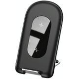 ROCK W30 15W Mobile Phone Wireless Charger Foldable Desktop Holder (Black)