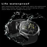 DW95 1.28 inch kleurenscherm Smart horloge  IP67 waterdicht  stalen horlogeband  ondersteuning Bluetooth-oproep / hartslagmonitoring / bloeddrukmonitoring / bloed zuurstofbewaking / slaapmonitoring