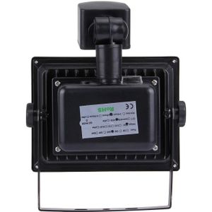 20W 1800LM LED Infrared Sensor Floodlight Lamp with Solar Panel  IP65 Waterproof (White Light)