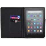 Voor Amazon Kindle Jeugdversie 2022 Spanning Gekleurde Tekening Smart Leather Tablet Case (Paar Uilen)