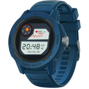 NORTH EDGE Mars 2 1.4 inch Full Touch Screen Outdoor Sports Bluetooth Smart Watch  Support Heart Rate / Sleep / Blood Pressure / Blood Oxygen Monitoring & Remote Control Camera & 7 Sports Modes(Blue)