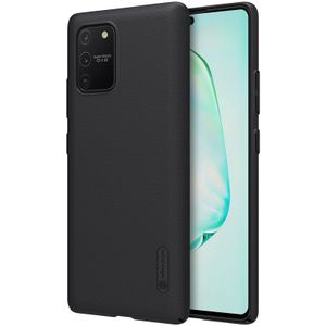 For Galaxy S10 Lite NILLKIN Frosted Concave-convex Texture PC Case(Black)
