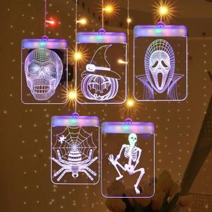LED Halloween Light String Masquerade Party Decoration Lamp(Colorful Light)