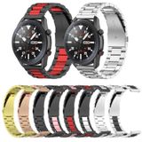 Voor Huawei Horloge GT Runner / Watch GT 3 46mm Drie kraal Roestvrijstalen riem