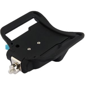 Camera Holster Waist Belt Buckle Button Fast Loading for All Camera(Black)