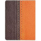 Voor 10 inch Tablet Stiksels Effen Kleur Leren Tablet Case (Oranje)