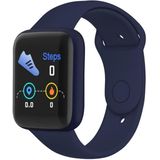 D20S 1.44 inch Color Screen Smart Watch Support Heart Rate Monitoring/Blood Pressure Monitoring/Blood Oxygen Monitoring/Sleep Monitoring(Dark Blue)