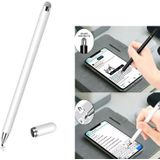 AT-30 2-in-1 siliconen zuignap + geleidende doek hoofd handschrift touchscreen pen mobiele telefoon passieve capacitieve pen