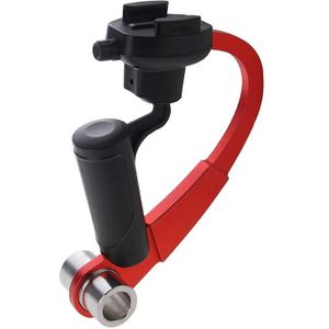 Aluminium Alloy Steadicam Handheld Stabilizer Steadicam Smoothee Camera Mount for GoPro HREO4 /3+ /3 /2 /1 Digital Cameras(Red)