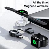 adj-983 Portable Magnetic Wireless Charger for Apple Watch (Black)