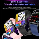 Q26 Pro 1.83 inch IP68 waterdicht smartwatch  ondersteuning lichaamstemperatuurbewaking / hartslag / bloedzuurstof / bloeddrukbewaking