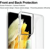 For Samsung Galaxy S21 Ultra 5G IMAK Wing II Wear-resisting Crystal Protective Case