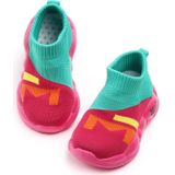 D2232 Ademende wandelschoenen voor baby's Fly geweven mesh vrijetijdsschoenen voor kinderen  maat: 21