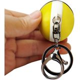Car Key Chain Pentagon Models Motorcycle Hat Knight Safety Helmet Keychain Car Bag Small Pendant  Random Color Delivery