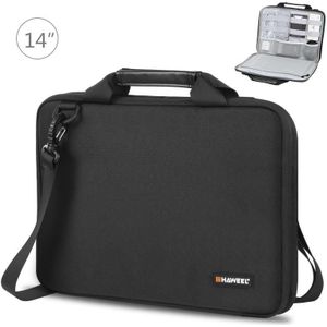 Hawel 14.0 inch Aktentas Crossbody Laptoptas voor MacBook  Lenovo ThinkPad  Asus  HP