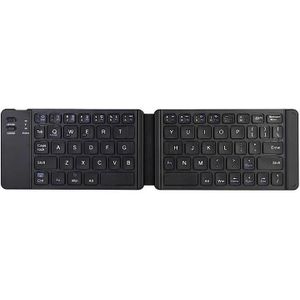 B05 USB Charging Portable Mini Folding Bluetooth Wireless Keyboard (Black)