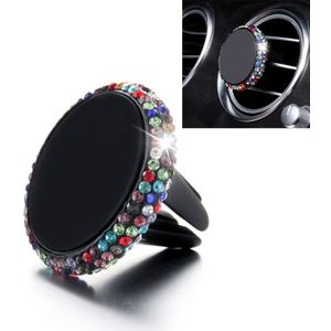 Car Diamond Magnetic Air Outlet Mobile Phone Holder(Colour)