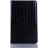 Crocodile Texture Horizontal Flip Leather Case with Holder & Card Slots & Wallet for Galaxy Tab A 8.0 (2019)(Black)