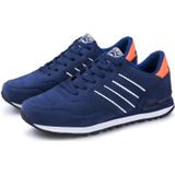 Heren outdoor casual sportschoenen lichtgewicht comfortabele lederen hardloopsneakers  maat: 43