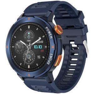 M52 1 43-inch scherm IP68 waterdicht smartwatch  ondersteuning voor Bluetooth-oproep / hartslag
