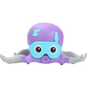 Clockwork Octopus Swimming Baby Water Playing Bathroom Bathing Toys(Purple)