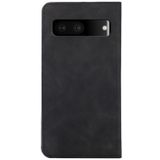 Voor Google Pixel 7 5G Skin Feel Magnetic Horizontal Flip Leather Phone Case
