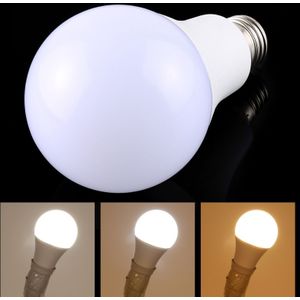 E27 15W 800-1125LM Intelligent LED Bulb Energy Saving Light with Three Color Temperature  AC 160-250V
