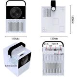 WEJOY Y2 1920x1080P 100 ANSI Lumens Portable Home Theater LED HD Digital Projector  Touch Control Version  Android 9.0  2G+16G  AU Plug